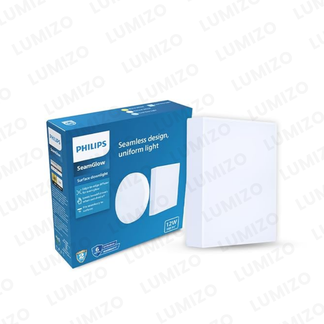12W SQ SeamGlow LED Surface DL (CDL)